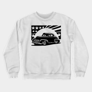 Old school retro cars Crewneck Sweatshirt